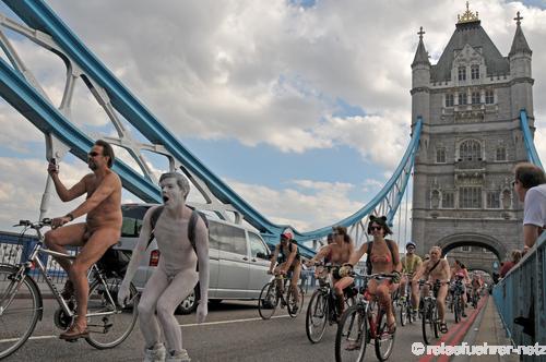 London Naked Bike Ride 2010