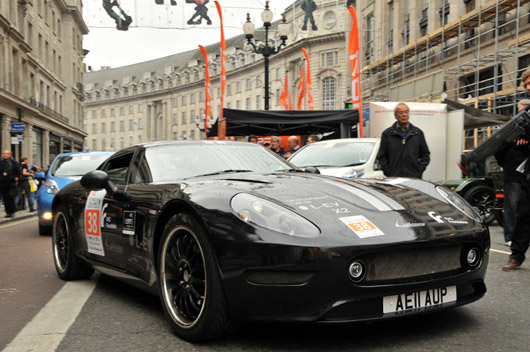 Участник гонки 2011 RAC Future Car Challenge, автомобиль производства компании Lightning Car Company